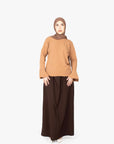 Caramel Tulip Sleeve Top