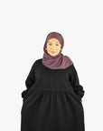 Black Balloon Sleeve Jumper Abaya