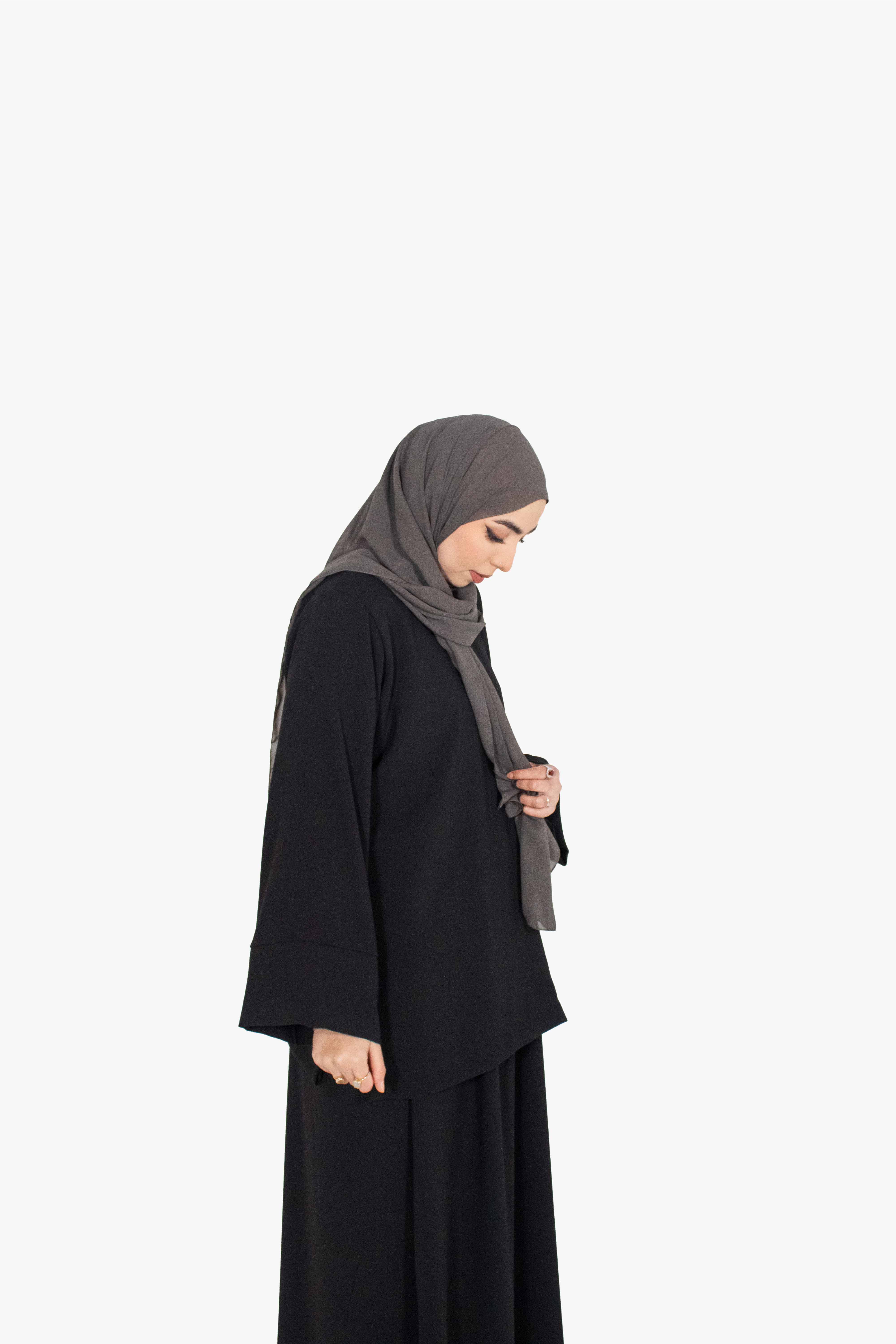 Black Two-Piece Abaya