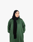 Green Jumper Abaya