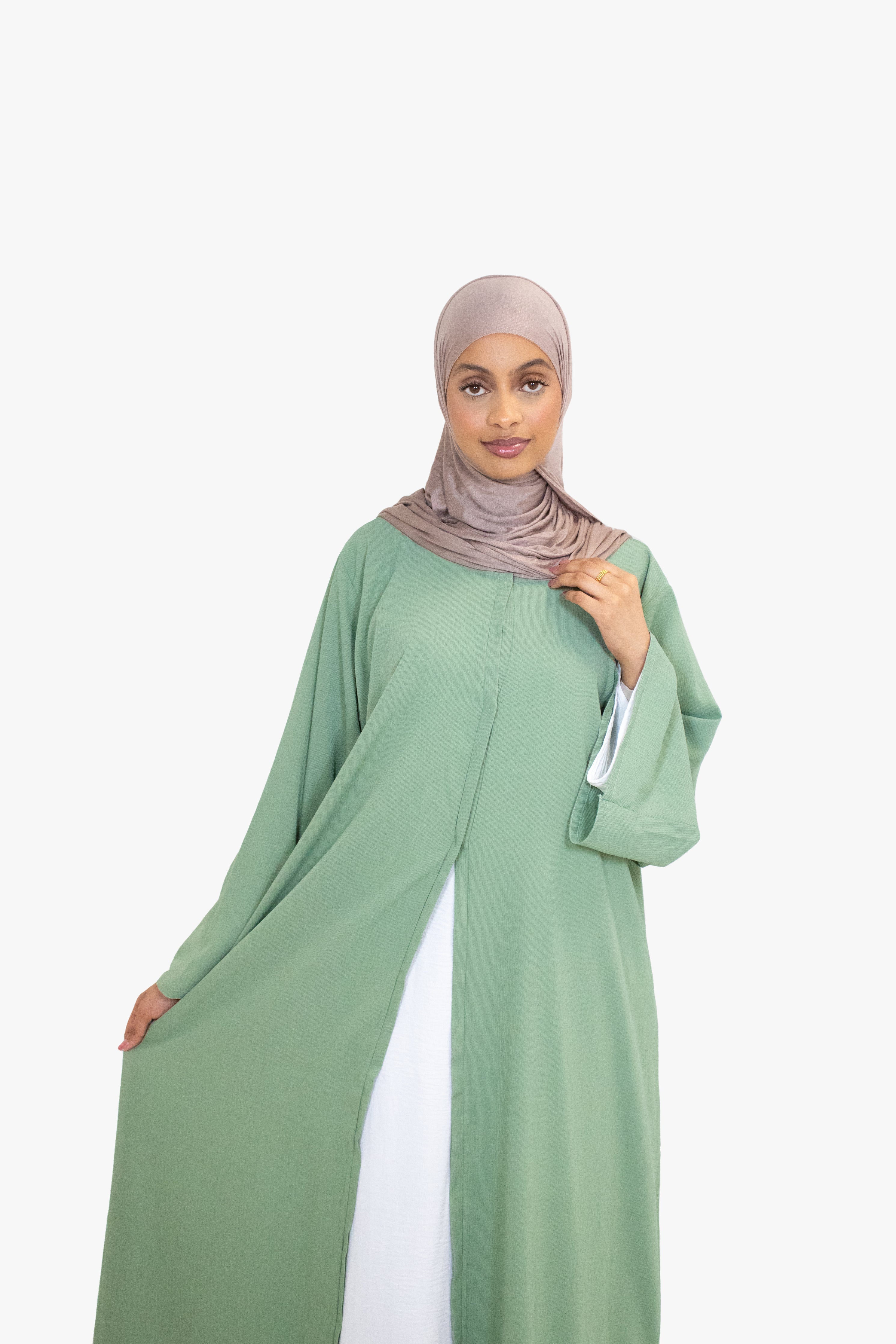 Mint abaya hot sale