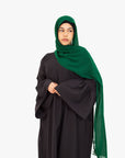 Black Bell Sleeve Abaya