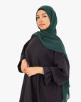 Black Marie Sleeve Abaya