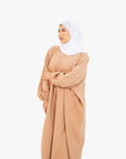 Coffee Batwing Abaya