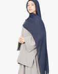 Cloud Grey Two-Piece Abaya