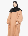 Caramel Batwing Abaya