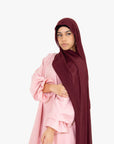 Blossom Pink Marie Sleeve Abaya