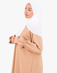 Coffee Poet Sleeve Abaya