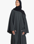 Moss Green Umbrella Sleeve Abaya