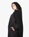 Black Jumper Abaya