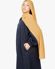 Navy Jumper Abaya