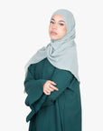 Forest Green Tulip Sleeve Abaya