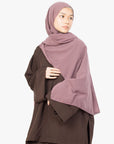 Mocha Brown Two-Piece Abaya