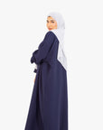 Navy Marie Sleeve Abaya