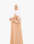 Coffee Poet Sleeve Abaya