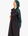 Black Marie Sleeve Abaya