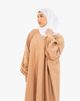 Coffee Batwing Abaya