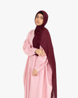 Blossom Pink Batwing Abaya