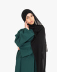 Emerald Green Kimono Abaya