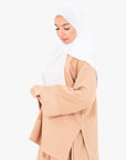 Coffee Two-Piece Abaya