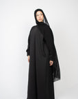 Black Jumper Abaya