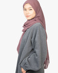 Dark Grey Jumper Abaya