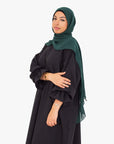 Black Marie Sleeve Abaya