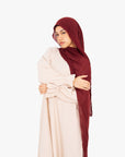 Ivory Poet Sleeve Abaya