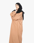 Caramel Batwing Abaya