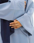 Sky Blue Kimono Abaya