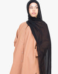 Caramel Long Shirt Two-Piece Abaya