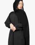 Black Jumper Abaya