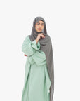 Pistachio Marie Sleeve Abaya