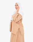 Coffee Two-Piece Abaya