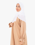 Coffee Poet Sleeve Abaya