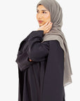 Black Cape Sleeve Abaya