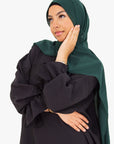 Black Marie Sleeve Abaya