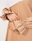 Coffee Poet Sleeve Abaya