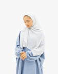 Sky Blue Batwing Abaya