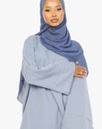 Powder Blue Two-Piece Abaya