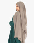 Forest Green Batwing Abaya