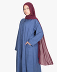 Indigo Mélange Long Shirt Abaya