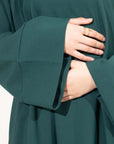 Emerald Green Kimono Abaya