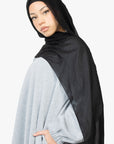 Light Grey Jumper Abaya