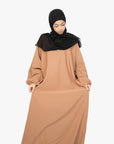 Caramel Batwing Abaya