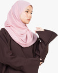 Mocha Brown Tulip Sleeve Abaya