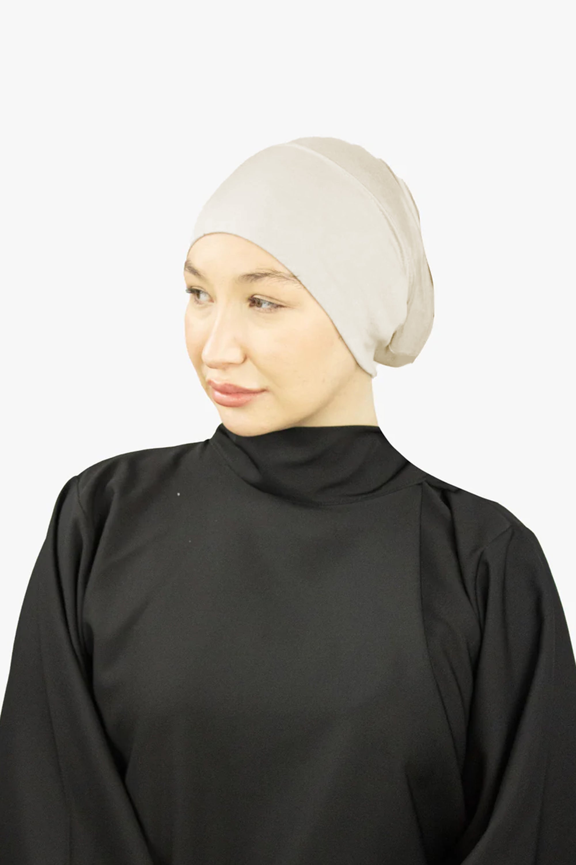 Premium Emirati Jersey Hijab Cap