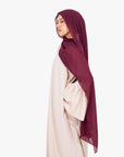 Ivory Bell Sleeve Abaya