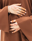 Hazelnut Two-Piece Abaya