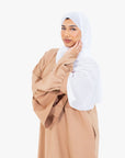 Coffee Bell Sleeve Abaya